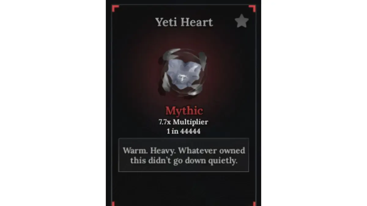 Yeti Heart