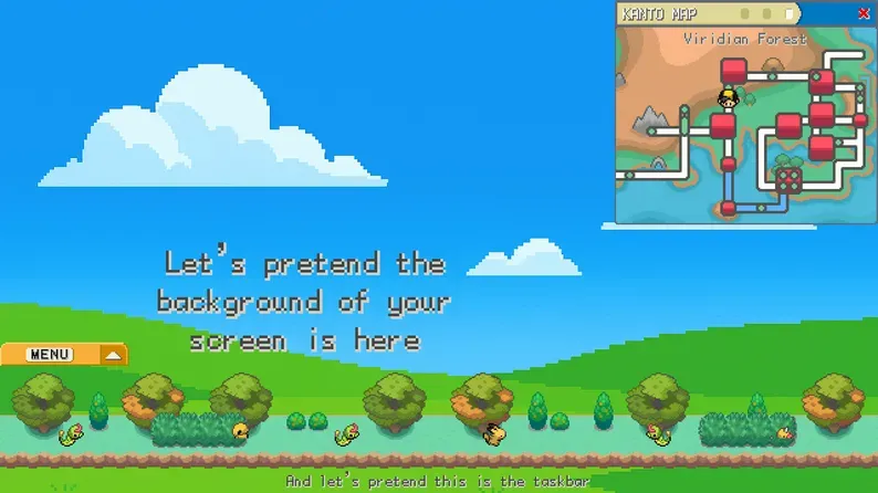 PokéPet Desktop Gameplay Screenshot 3