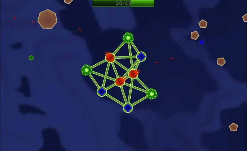 Algeroids Gameplay Screenshot 1