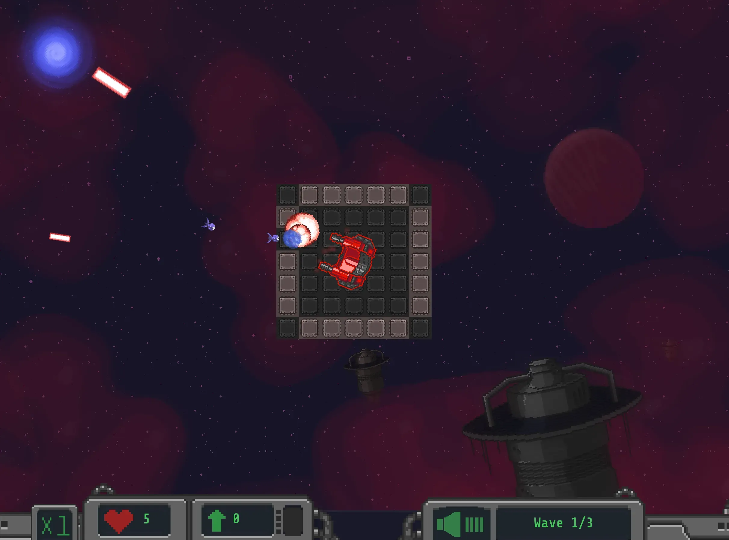 Spacedust Defender Gameplay Screenshot 3