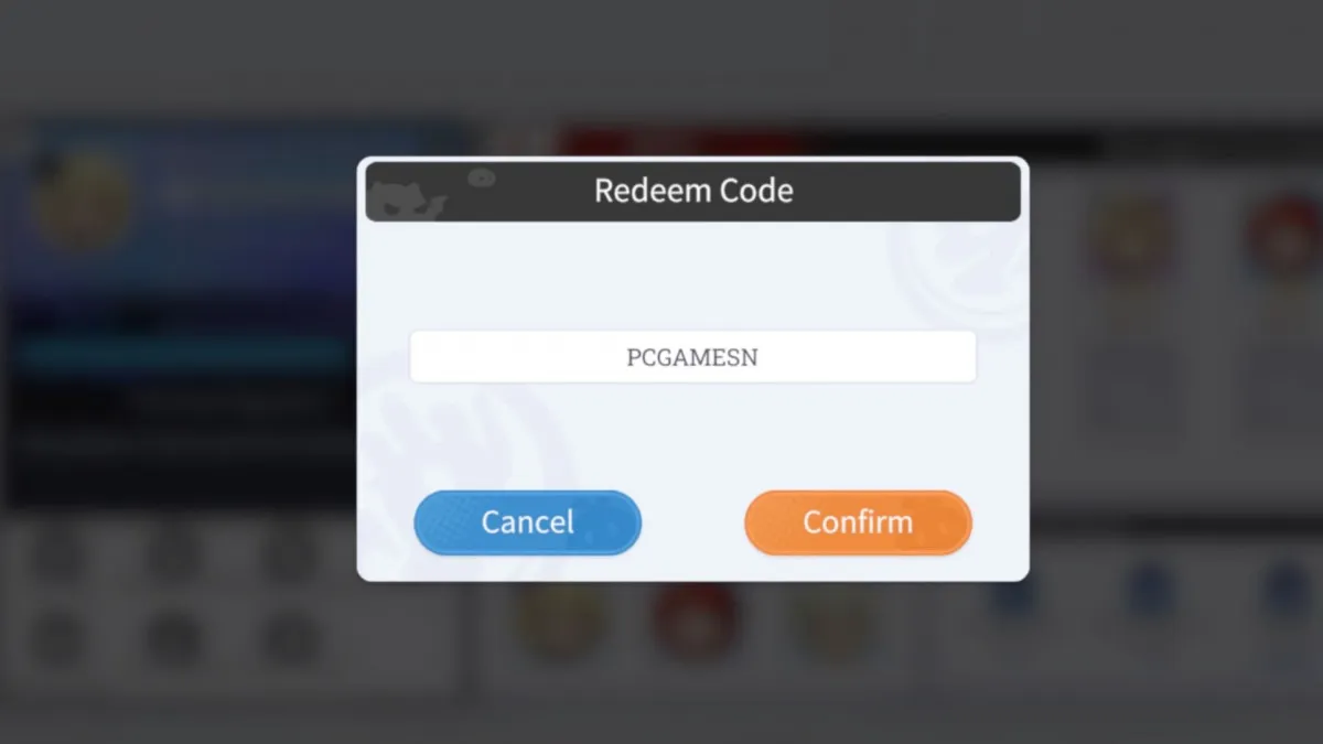Tap the 'Redeem Code'  option