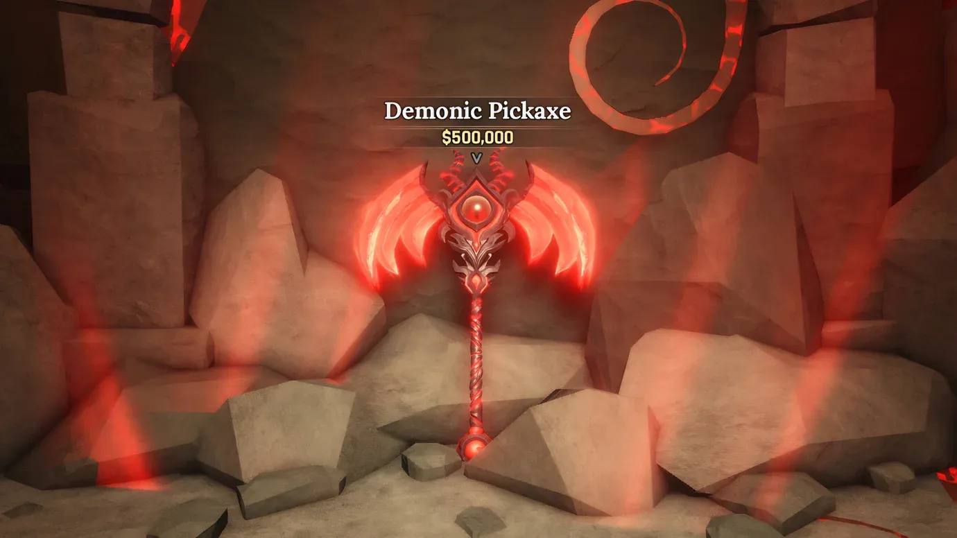 Demonic Pickaxe