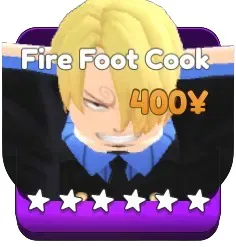 Universal Tower Defense Fire Foot Cook	