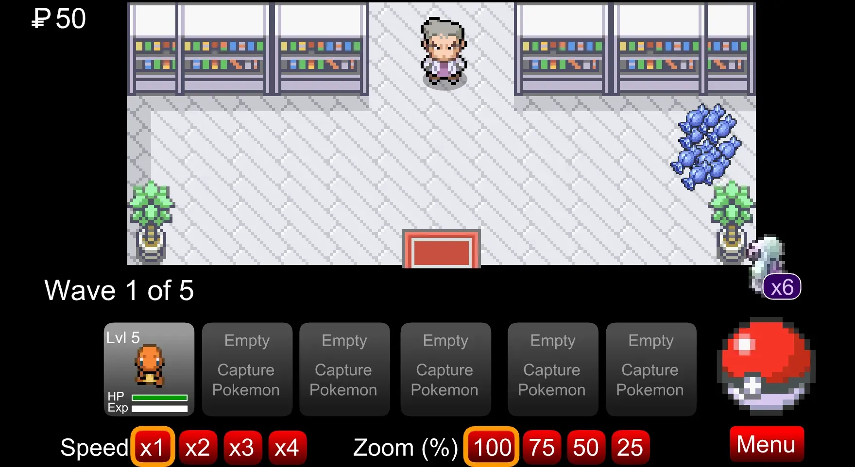 Pokemon Tower Defense Gameplay Screenshot 3