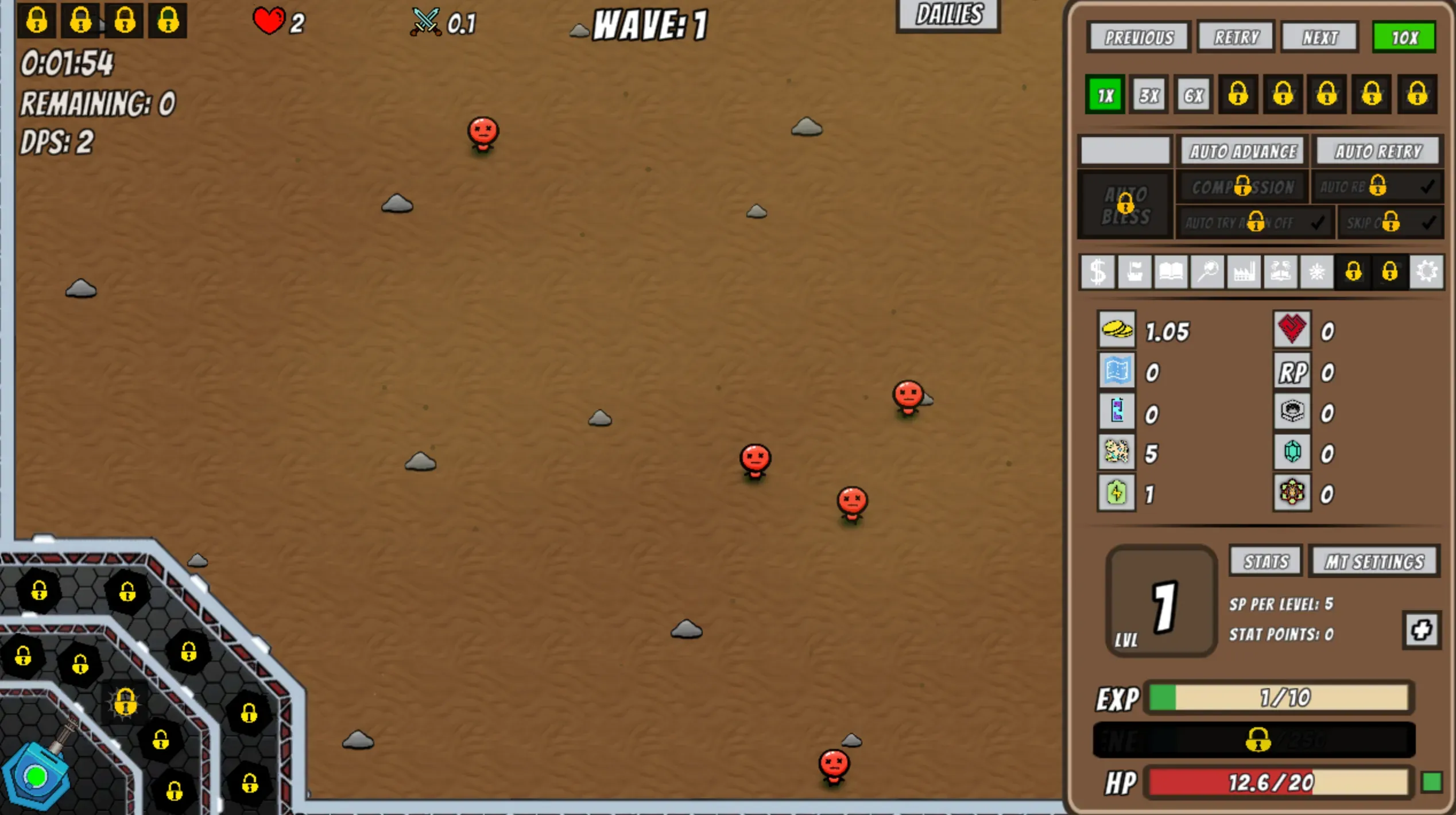 Defender Idle 2 Gameplay Screenshot 1