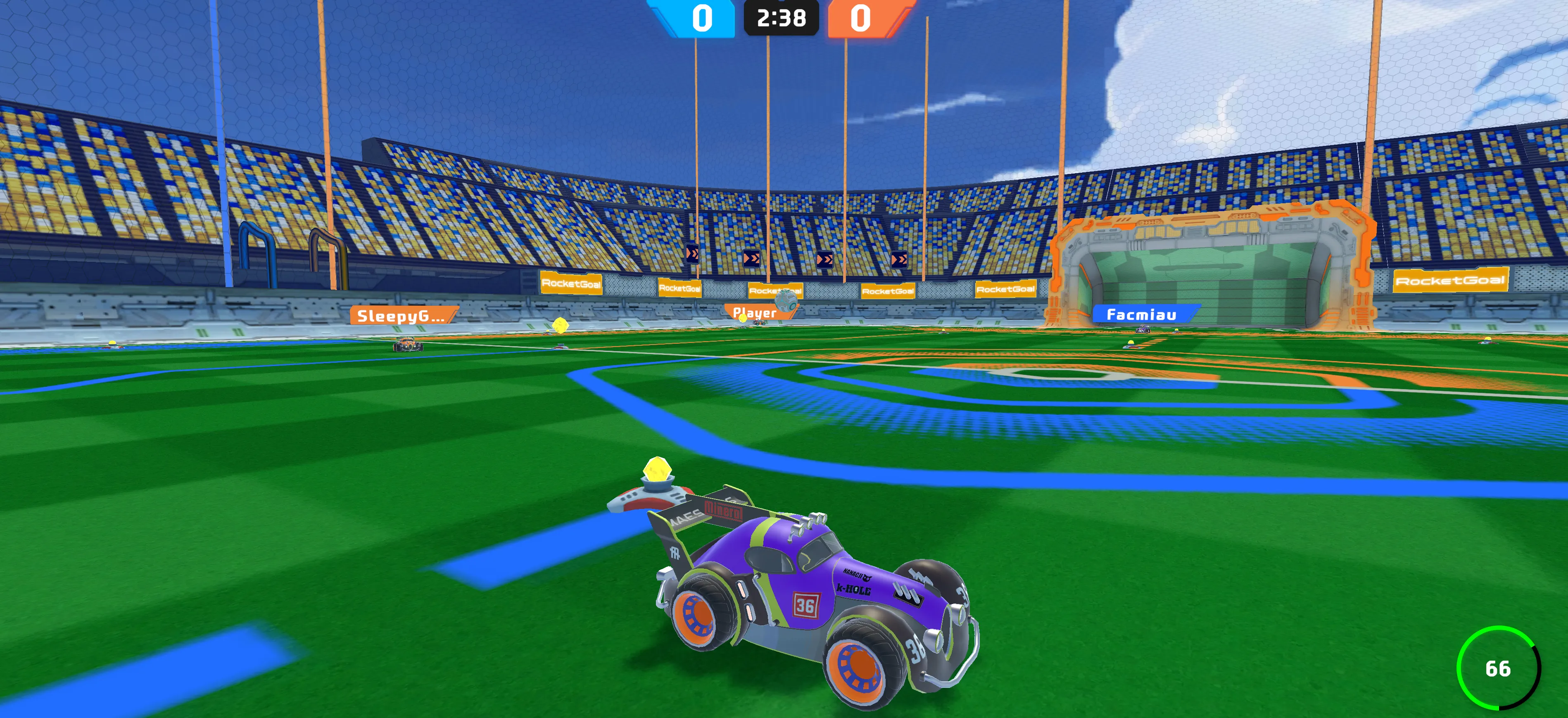RocketGoal Gameplay Screenshot 2