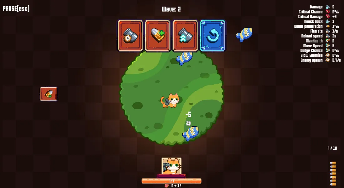 Kitten Defense Gameplay Screenshot 1