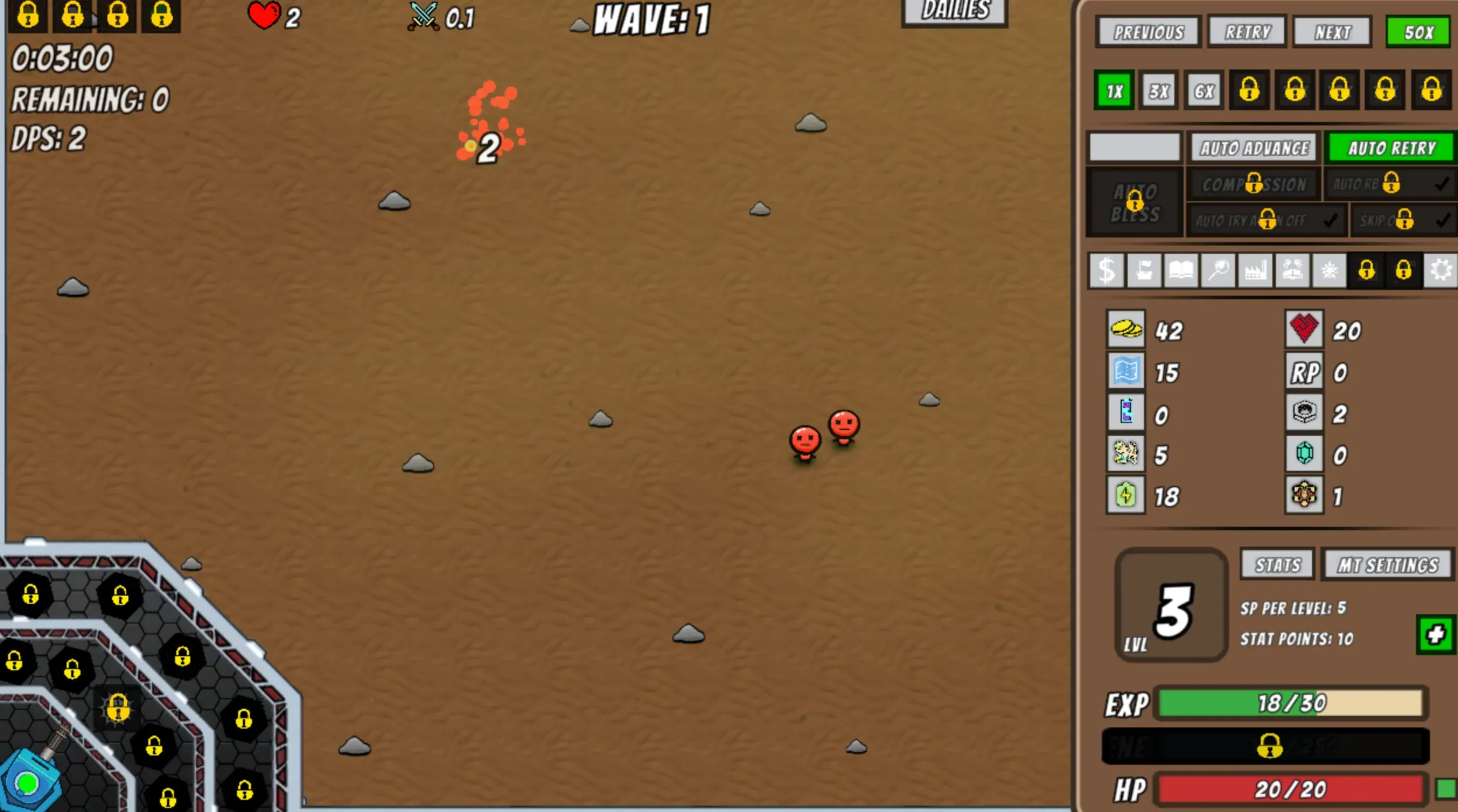 Defender Idle 2 Gameplay Screenshot 2