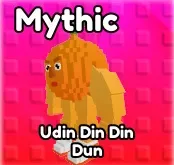 Survive LAVA for Brainrots Udin Din Din Dun	