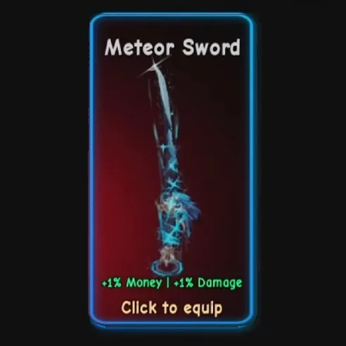 Meteor Sword Skin