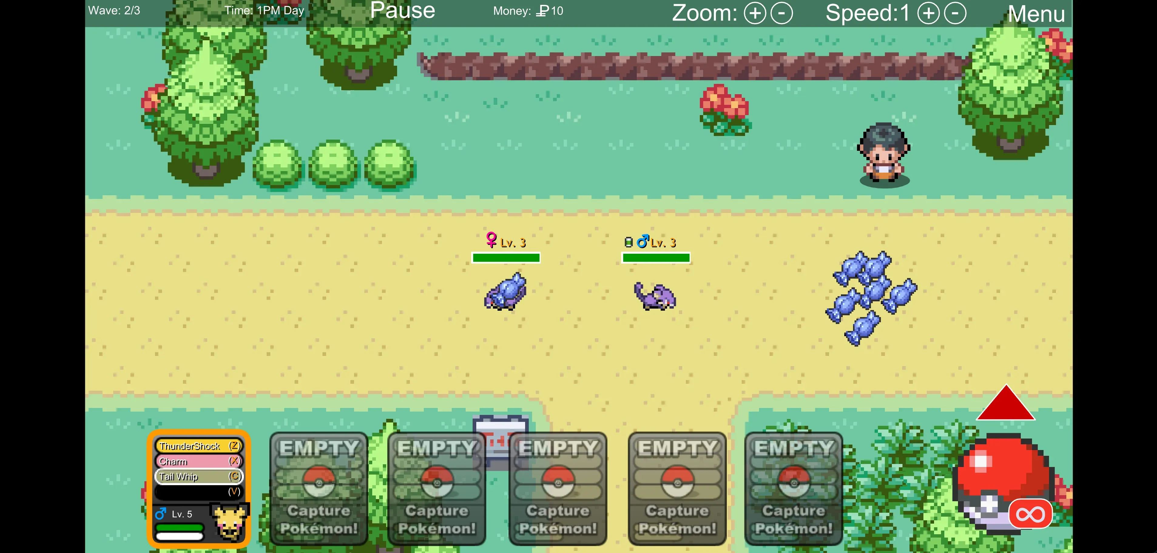 Pokemon Tower Defense 3 Gameplay Screenshot 3