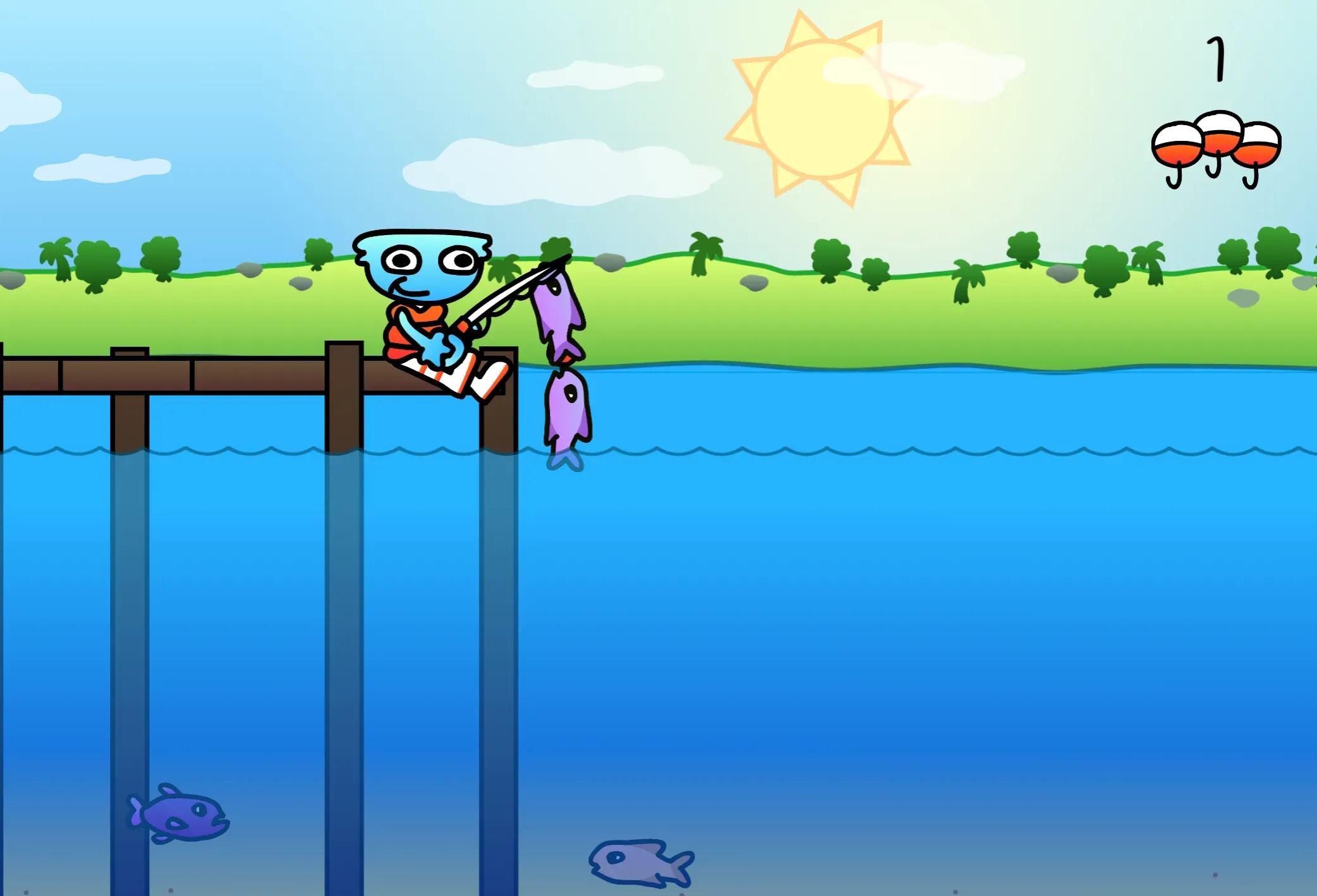 Finn's Fishing Bonanza Gameplay Screenshot 3