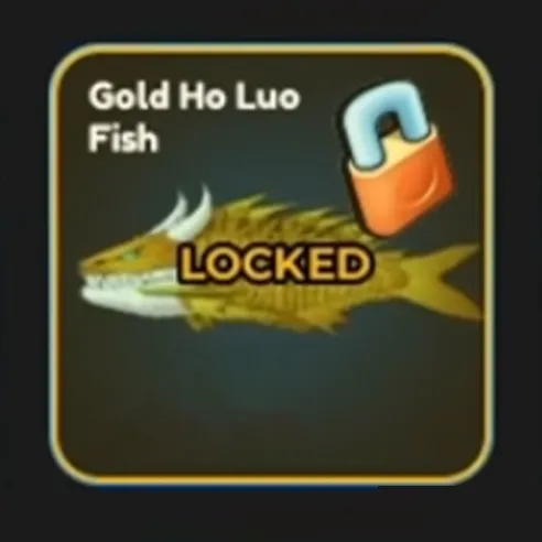 Gold Ho Luo Fish