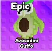 Survive LAVA for Brainrots Avocadini Guffo	