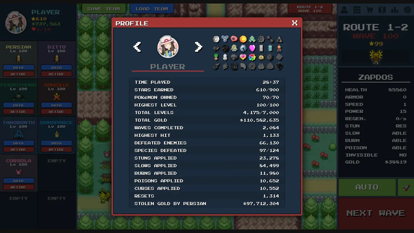 PokéPath Tower Defense Gameplay Screenshot 4