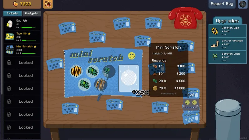 Scritchy Scratchy Gameplay Screenshot 3