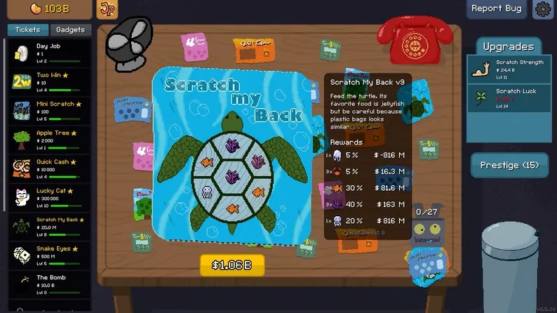 Scritchy Scratchy Gameplay Screenshot 6