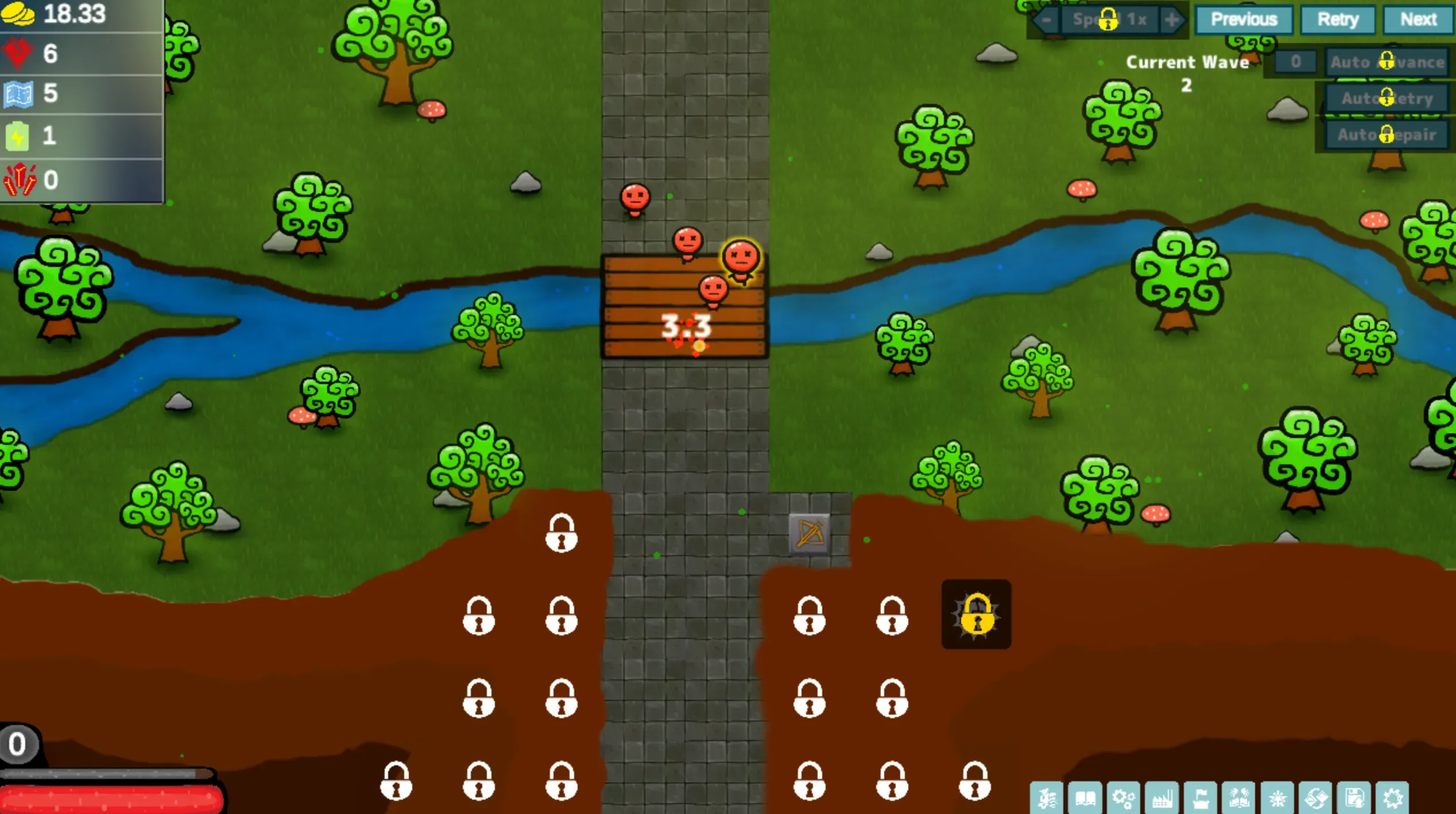 Defender Idle Gameplay Screenshot 2