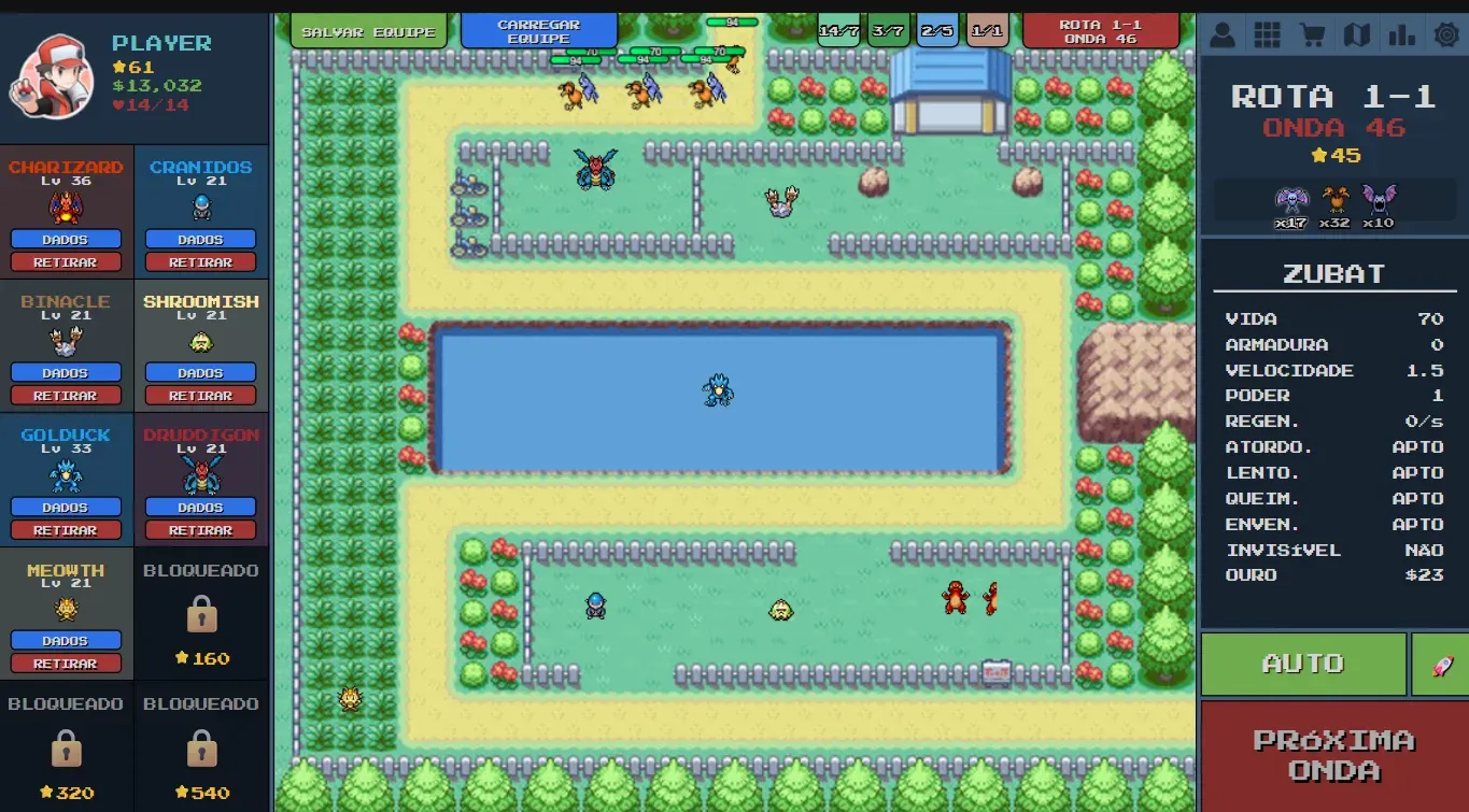 PokéPath Tower Defense Gameplay Screenshot 5